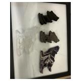 Natural Crystal/Gemstone Carved Figure Lot