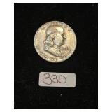 1951 Ben Franklin Half Dollar 90% Silver