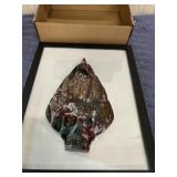 Ocean Jasper Carved Skull w/box
