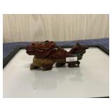 Hand Carved Nephrite Foo Dog