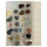 Natural Tumbled Gem Stone Lot