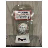 Atlanta Braves Collector's Autographed Baseball