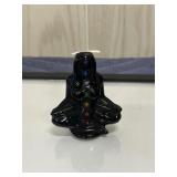 Natural obsidian seven chakra witch yoga quartz