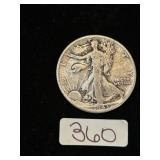 1943 Walking Liberty 90% Silver