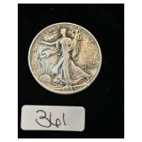 1943 Walking Liberty 90% Silver