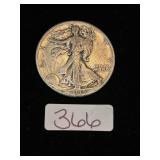 1944 Walking Liberty 90% Silver