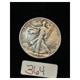 1942 Walking Liberty 90% Silver