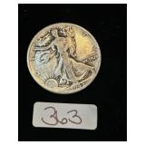 1943 Walking Liberty 90% Silver