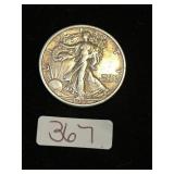 1935 Walking Liberty 90% Silver