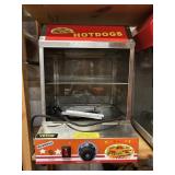 Vevor Commercial 2-Tier Hot Dog Steamer-works