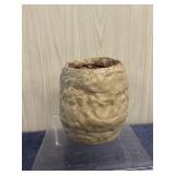 Clay Pottery Vase-Beehive Design-Aztec Pottery?