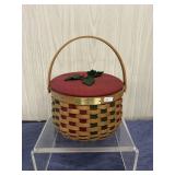 Longaberger 2003 Christmas Caroling Basket Protecr