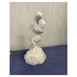 Vintage Embracing Nudes Statue | 1970s Ceramic Fi