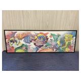 Leslie Lane 91 Aquatic Reef Framed Lithograph