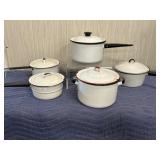 Vintage Enamelware Lot