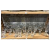 Shelf Deal-Glasses/Crystal Lot