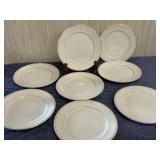 Mikasa Casa Blanca Dinner Plates (8) 10 3/4'