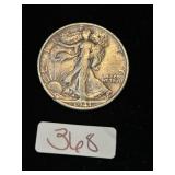 1941 Walking Liberty 90% Silver