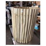 Teak Bundle Side Table/Plant Stand-Very Heavy