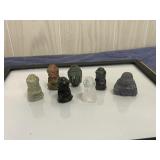 Natural Crystal/Quartz/Gemstone Figure Lot