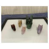 Natural Crystal Carved Lot