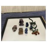 Natural Crystal/Gemstone Carved Lot