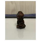 Mahogany Obsidian Buddha