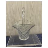 Vintage Crystal Basket-Galway Irish Crystal