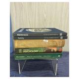Vintage Educational Book Lot-Biology, Psychology