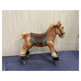 1965 Blazon Plastic Miniature Western Ride On Hor