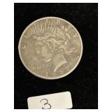 1927 US Silver Peace Dollar 90% Silver