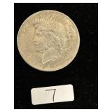 1922 US Silver Peace Dollar 90% Silver