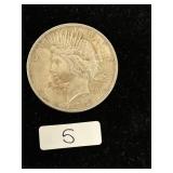 1922 US Silver Peace Dollar 90% Silver
