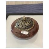 Incense Burner Stone, Metal