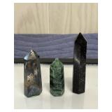 Ruby Zoisite, Smokey Quartz,Black tourmaline Lot
