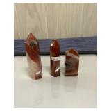 Natural Red Agate, Carnelian Tower Lot