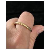 14K Gold Band 3.66 Grams Size 12