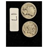 1917, 1941 Silver Mercury Dime Lot