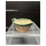 Lantern Hill Seagrove Pottery Handled Spout Bowl