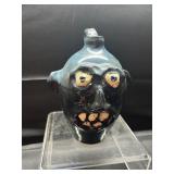 10" Lantern Hill Seagrove Pottery Ugly Face Jug