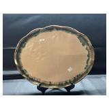 17" Lantern Hill Seagrove Pottery Chop Plate