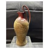 15" Lantern Hill Seagrove Pottery Ewer/Pitcher