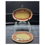 11" Lantern Hill Seagrove Pottery Platters