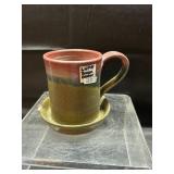 Lantern Hill Seagrove Pottery Bacon Cooker 5.5"