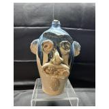 16" Lantern Hill Seagrove Pottery Ugly Face Jug