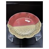 9.5" Lantern Hill Seagrove Pottery Scalloped Pie