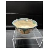 9" Lantern Hill Seagrove Pottery Spouted Bowl