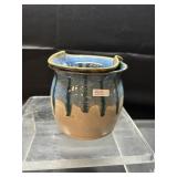 5.5" Lantern Hill Seagrove Pottery African Violet