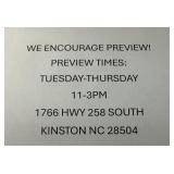 WE ENCOURAGE PREVIEW!