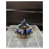 4.5" Lantern Hill Pottery Turkey Egg Separator